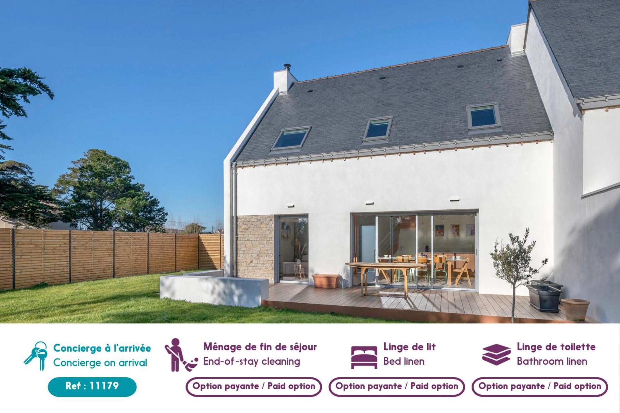 300M De La Plage - Belle Maison A Sarzeau Kültér fotó